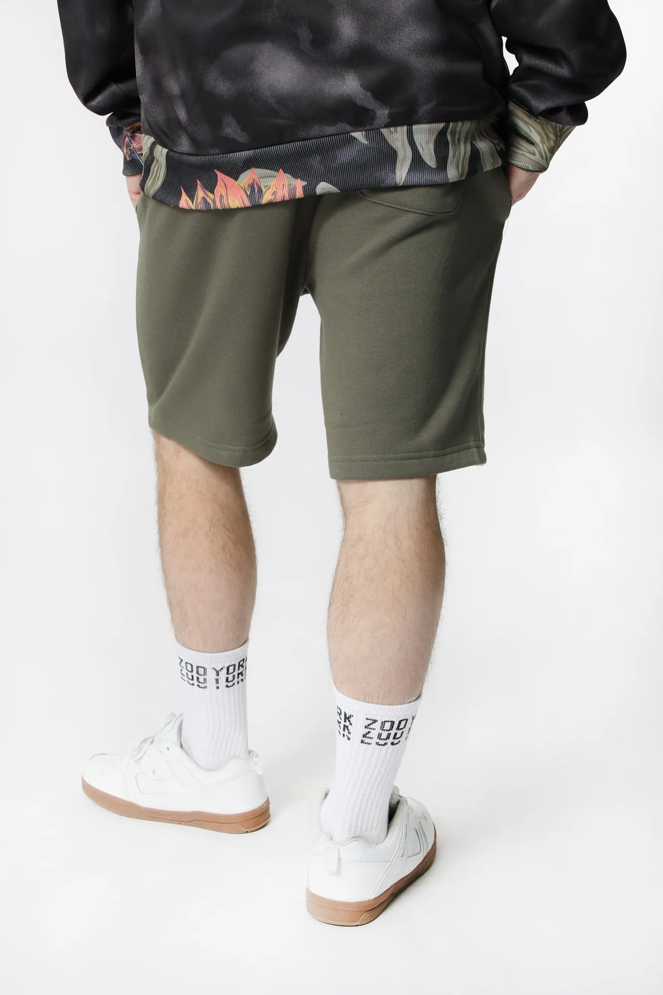 Short En Molleton Couleur Unie Zoo York Homme