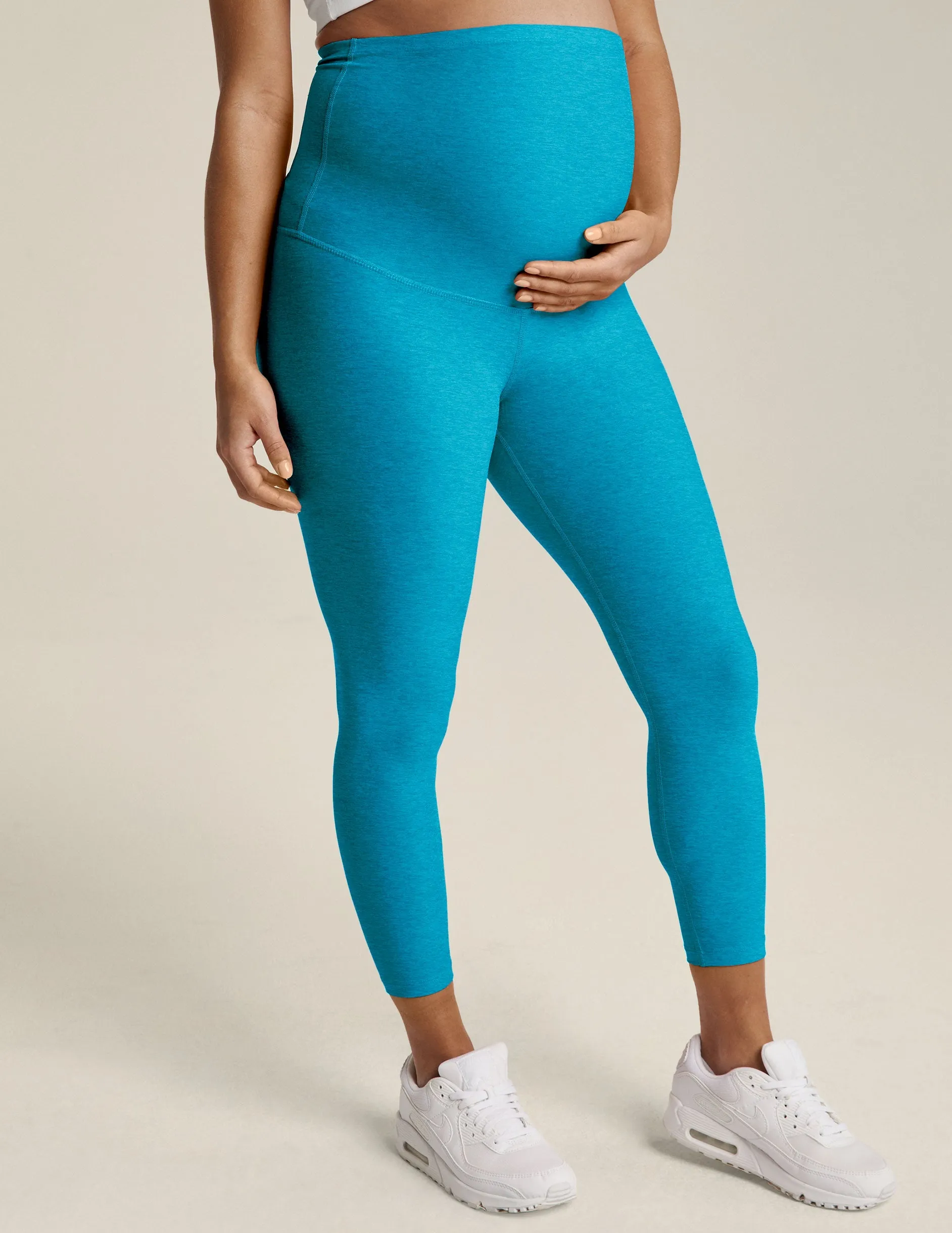 Spacedye Love The Bump Capri Maternity Legging