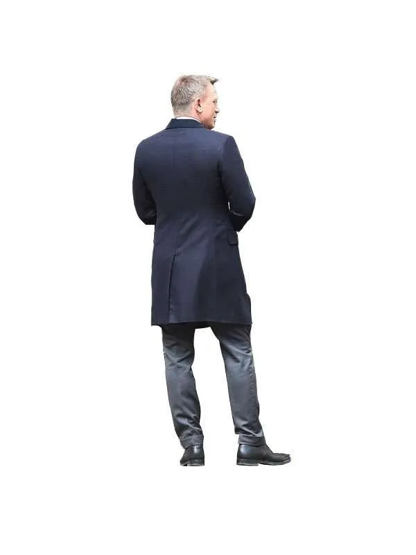 Spectre Navy Blue James Bond Coat