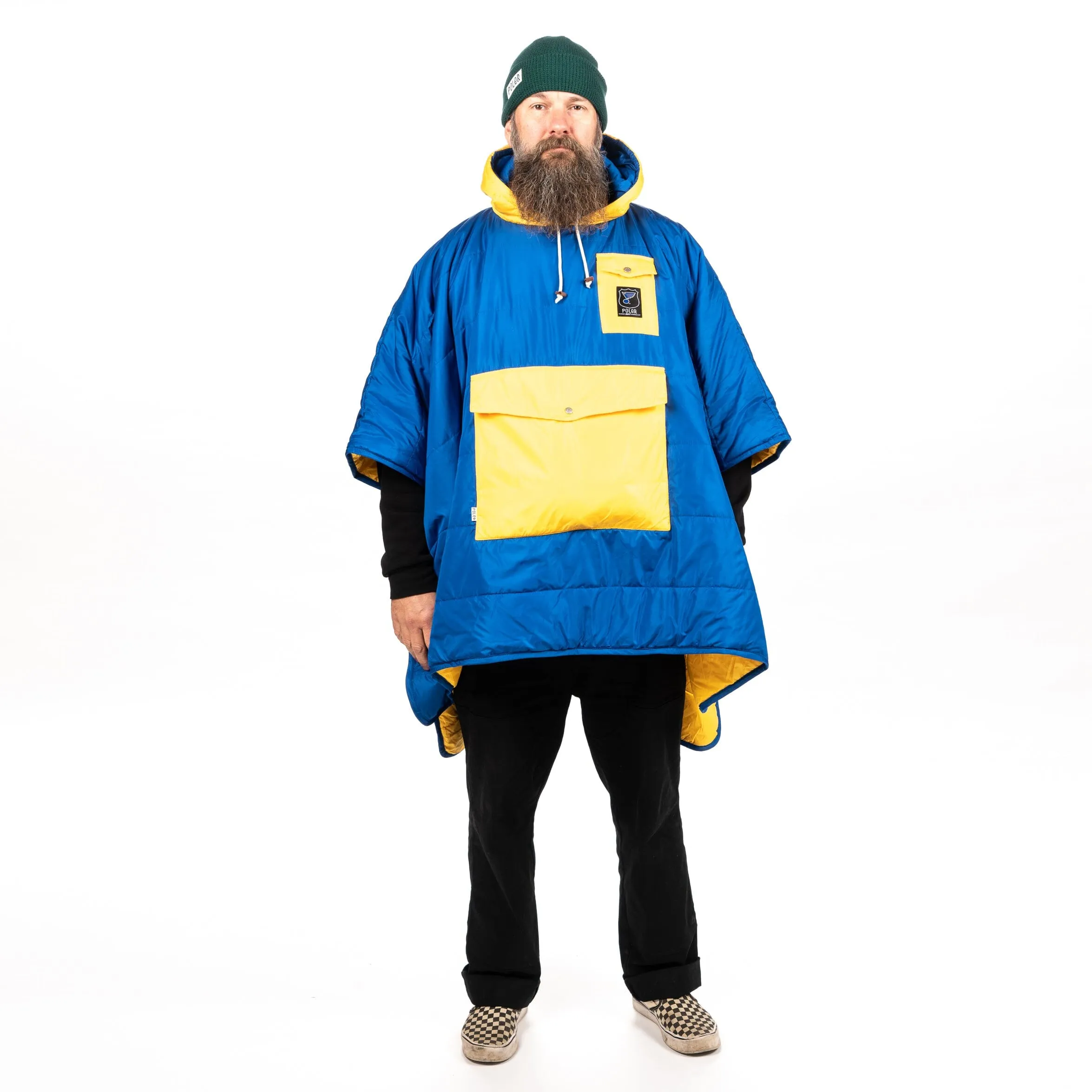 St. Louis Blues Hockey Poncho