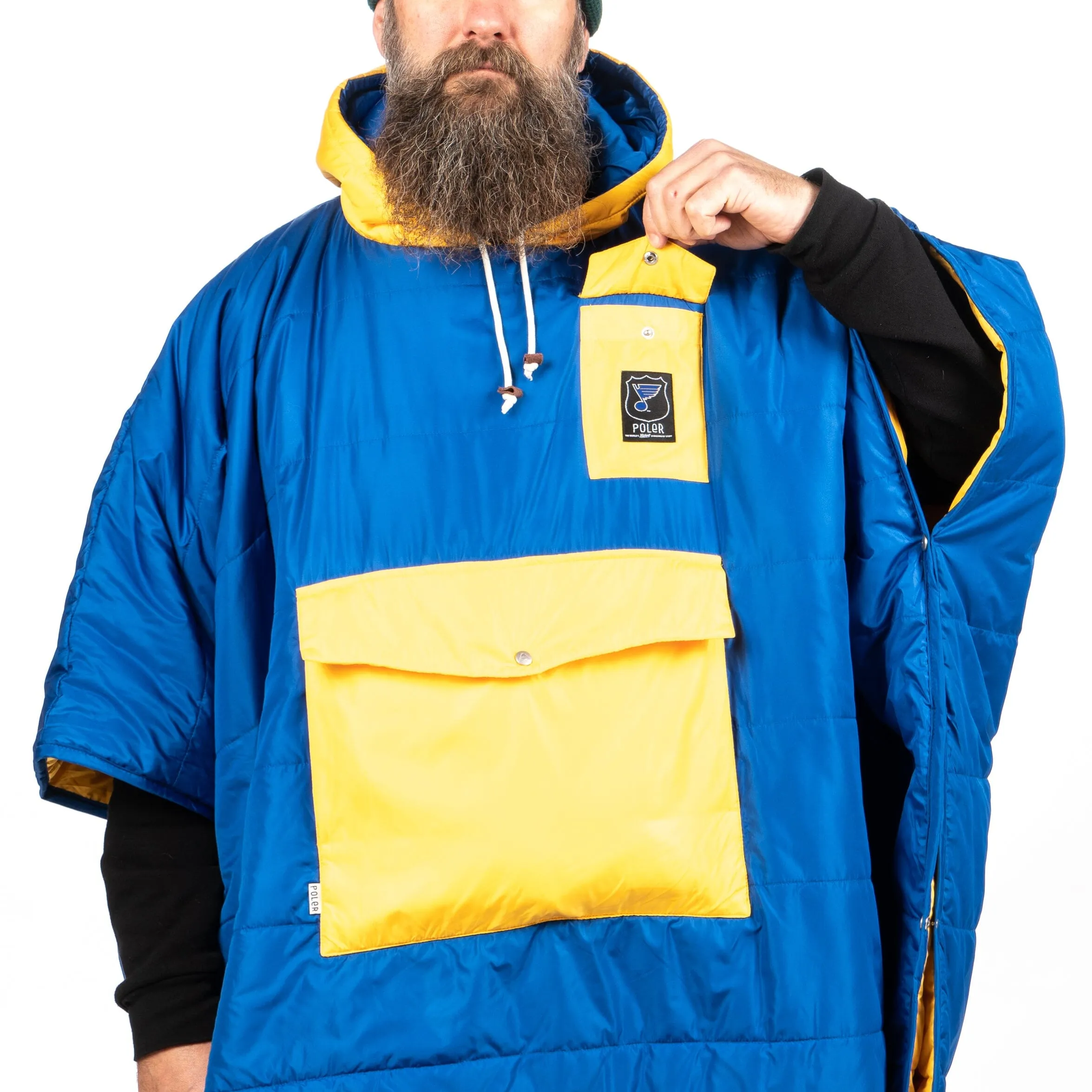 St. Louis Blues Hockey Poncho