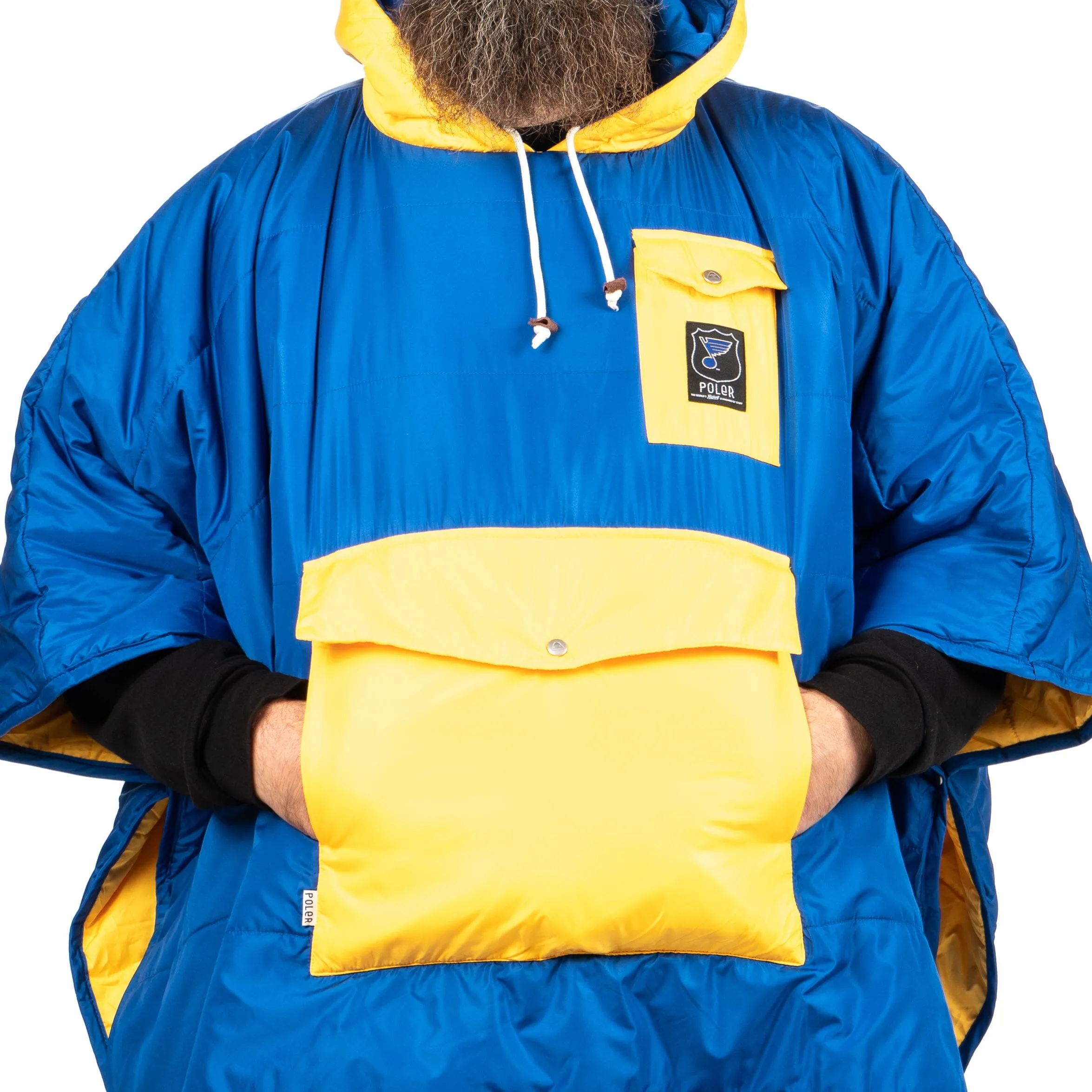 St. Louis Blues Hockey Poncho