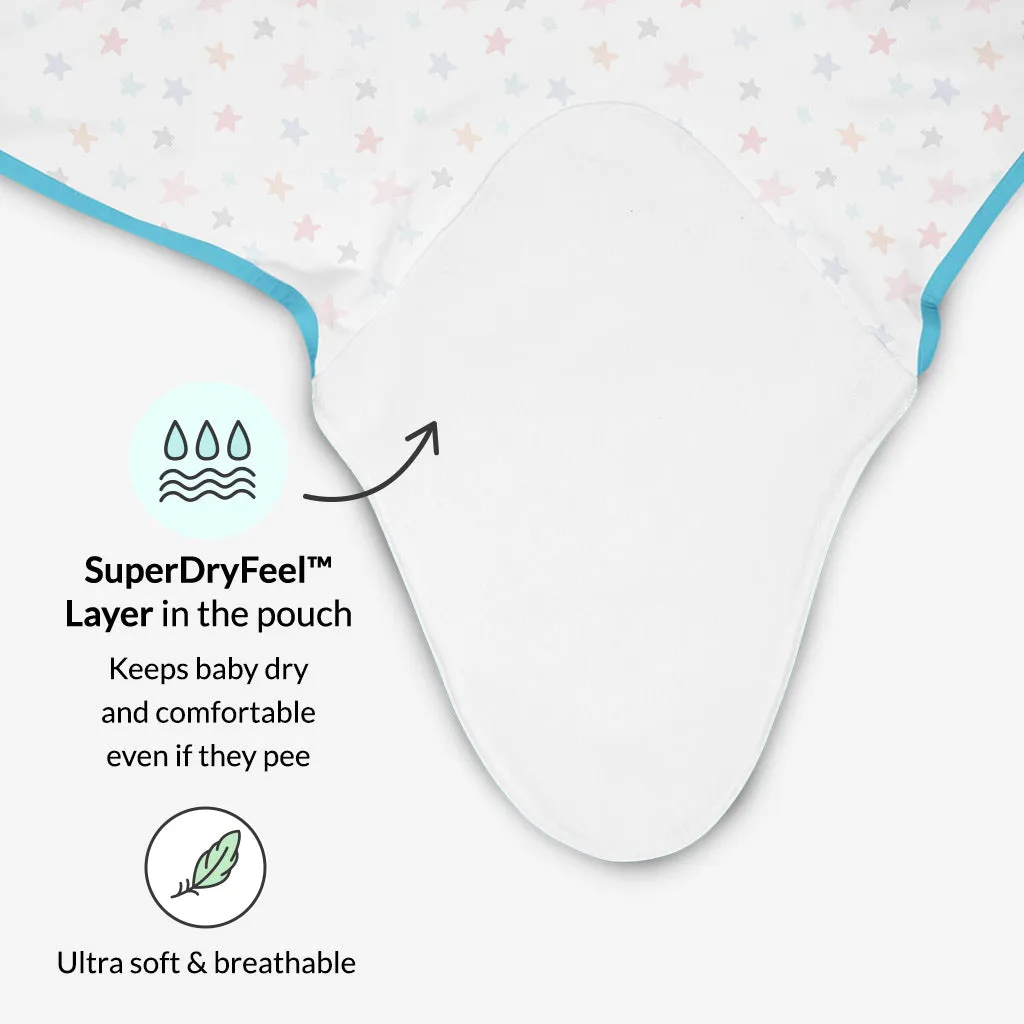 Stay Dry Combo - DryFeel Langot + Dry Feel Swaddle Wrap + Wipes-40 Pack