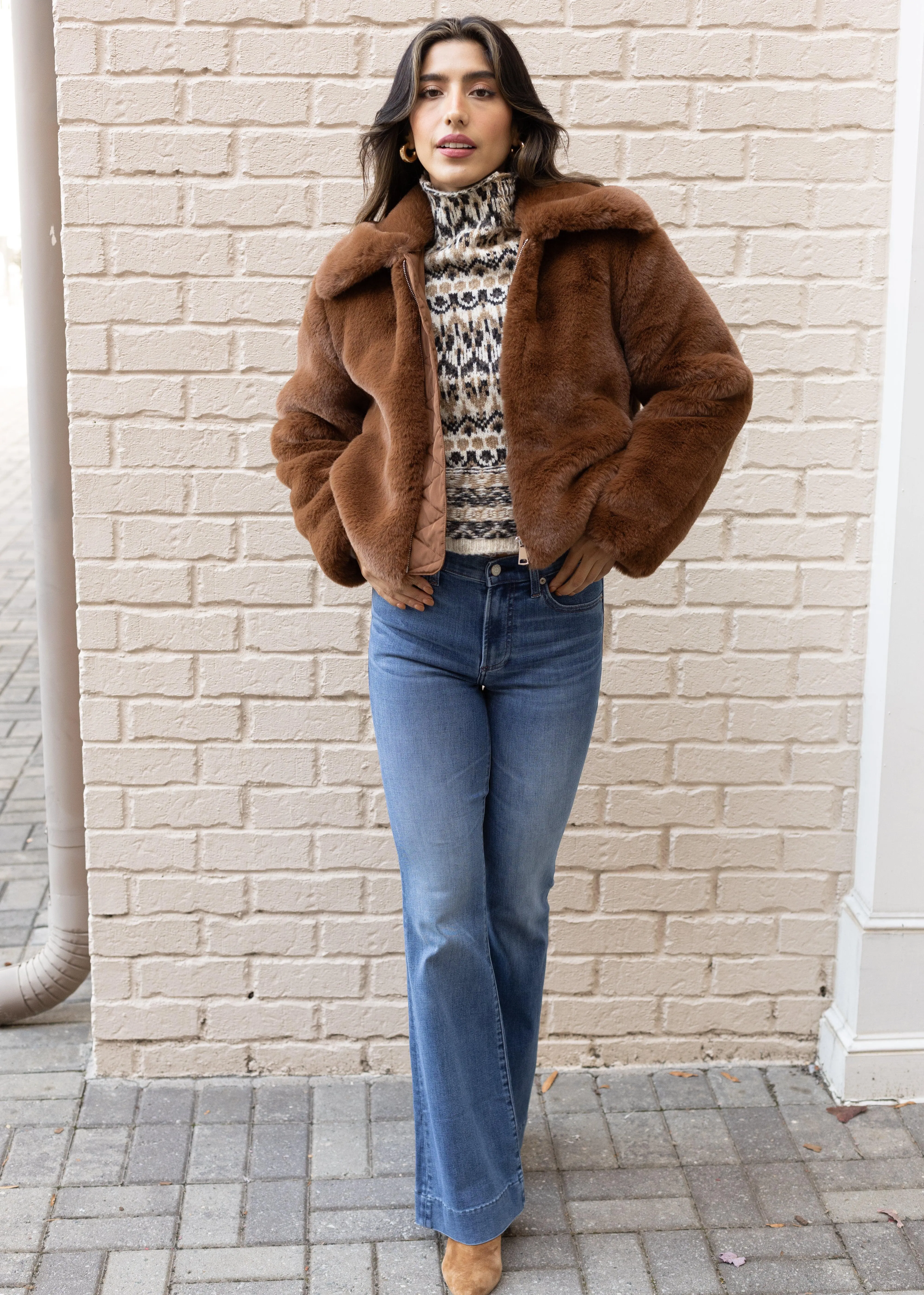 Steve Madden Juniper Coat - Nutmeg