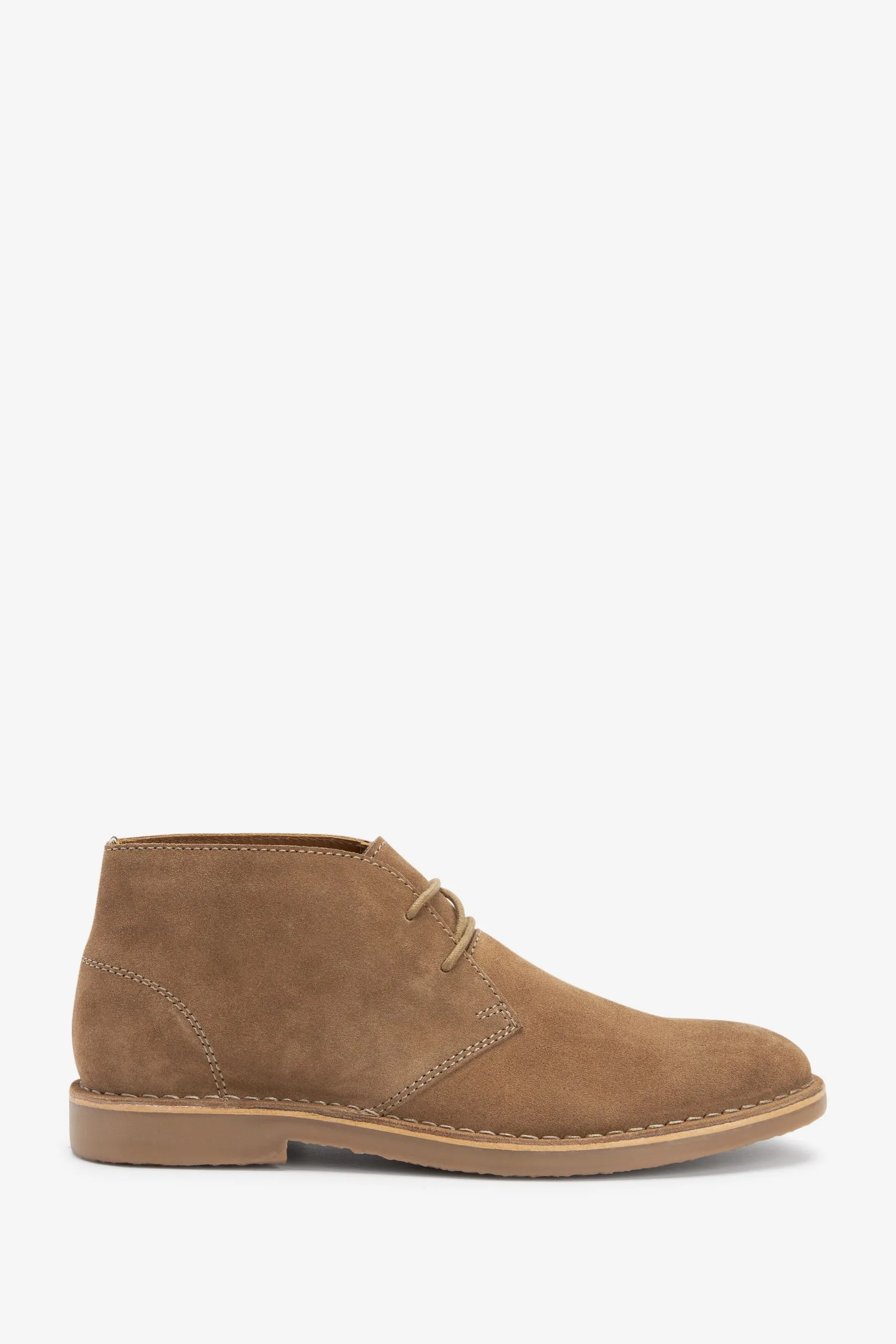 Stone Suede Desert Boots