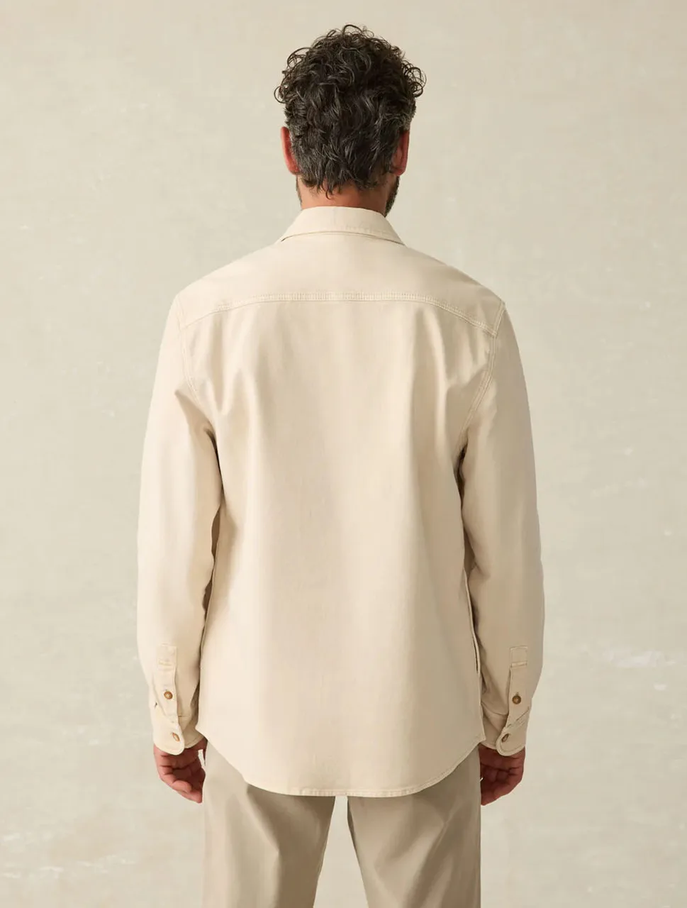 Sunwashed Shirt Jacket | Faherty