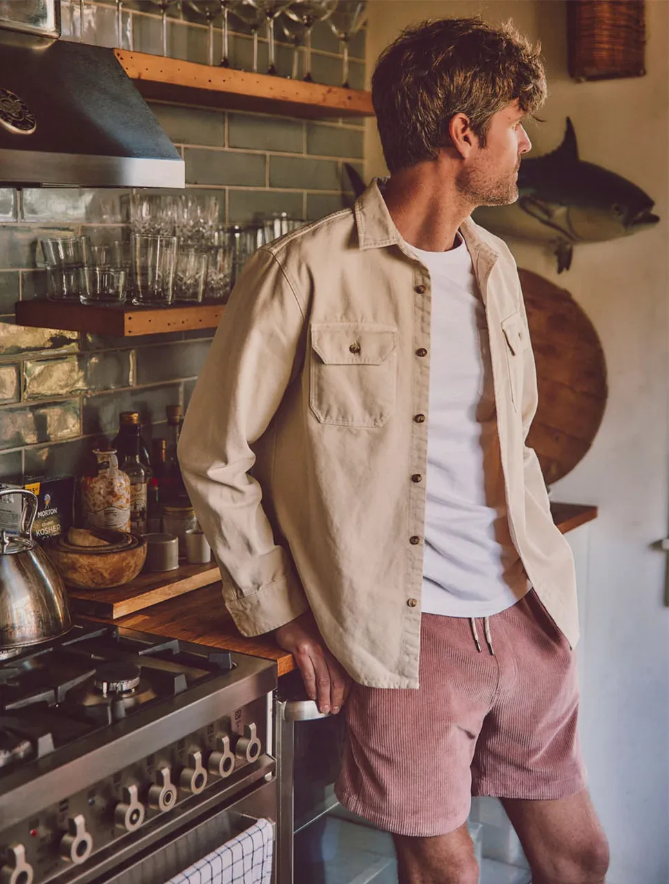 Sunwashed Shirt Jacket | Faherty