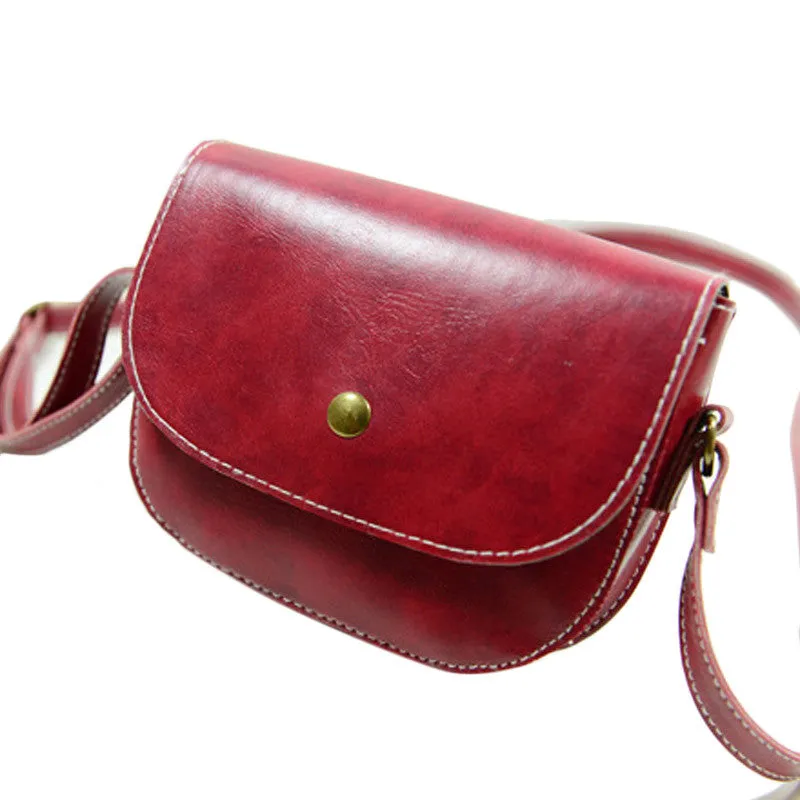 Super Deal Women Retro Handbags Women Messenger Bags Chain Shoulder Bag Leather Crossbody Girl's Mini sac 9 Candy Colors