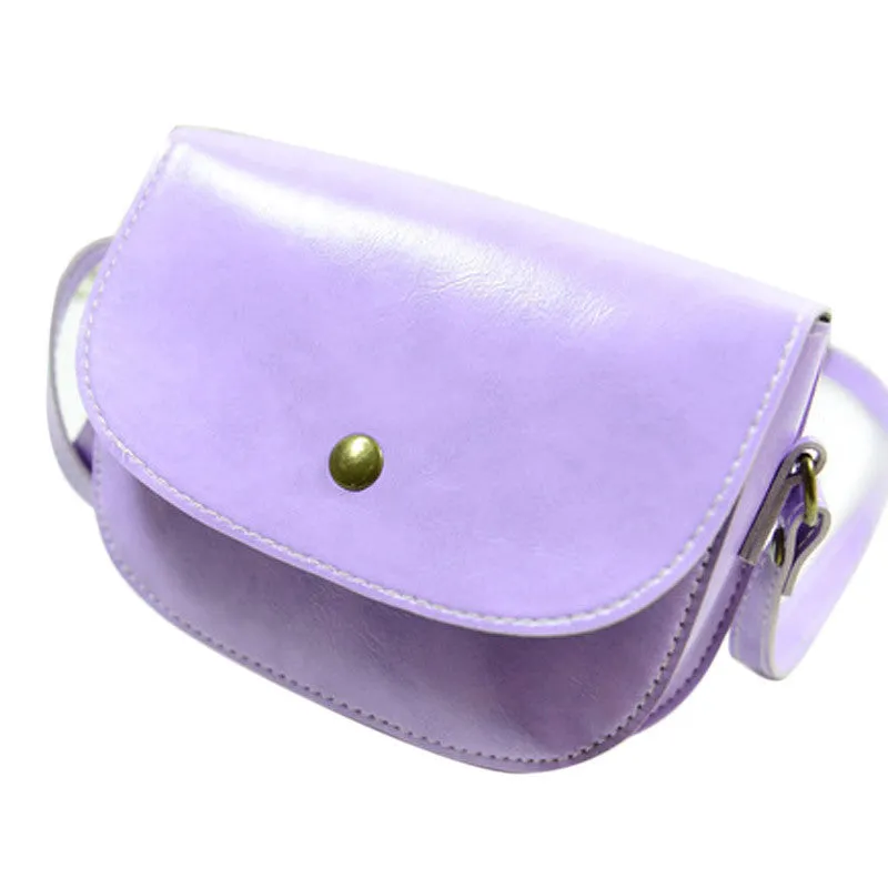 Super Deal Women Retro Handbags Women Messenger Bags Chain Shoulder Bag Leather Crossbody Girl's Mini sac 9 Candy Colors