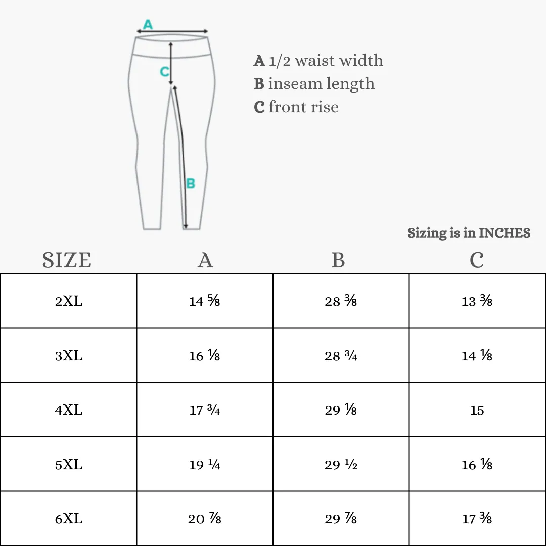 Syrena Plus Size Merfolk Leggings