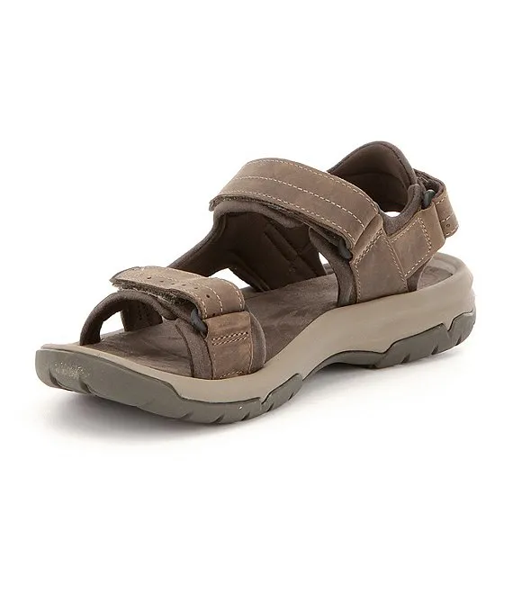 Teva Mens Langdon Waterproof Sandal- Walnut Leather