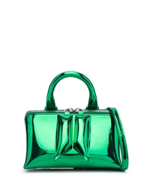 THE ATTICO Emerald Green Mini Crossbody Handbag for Women