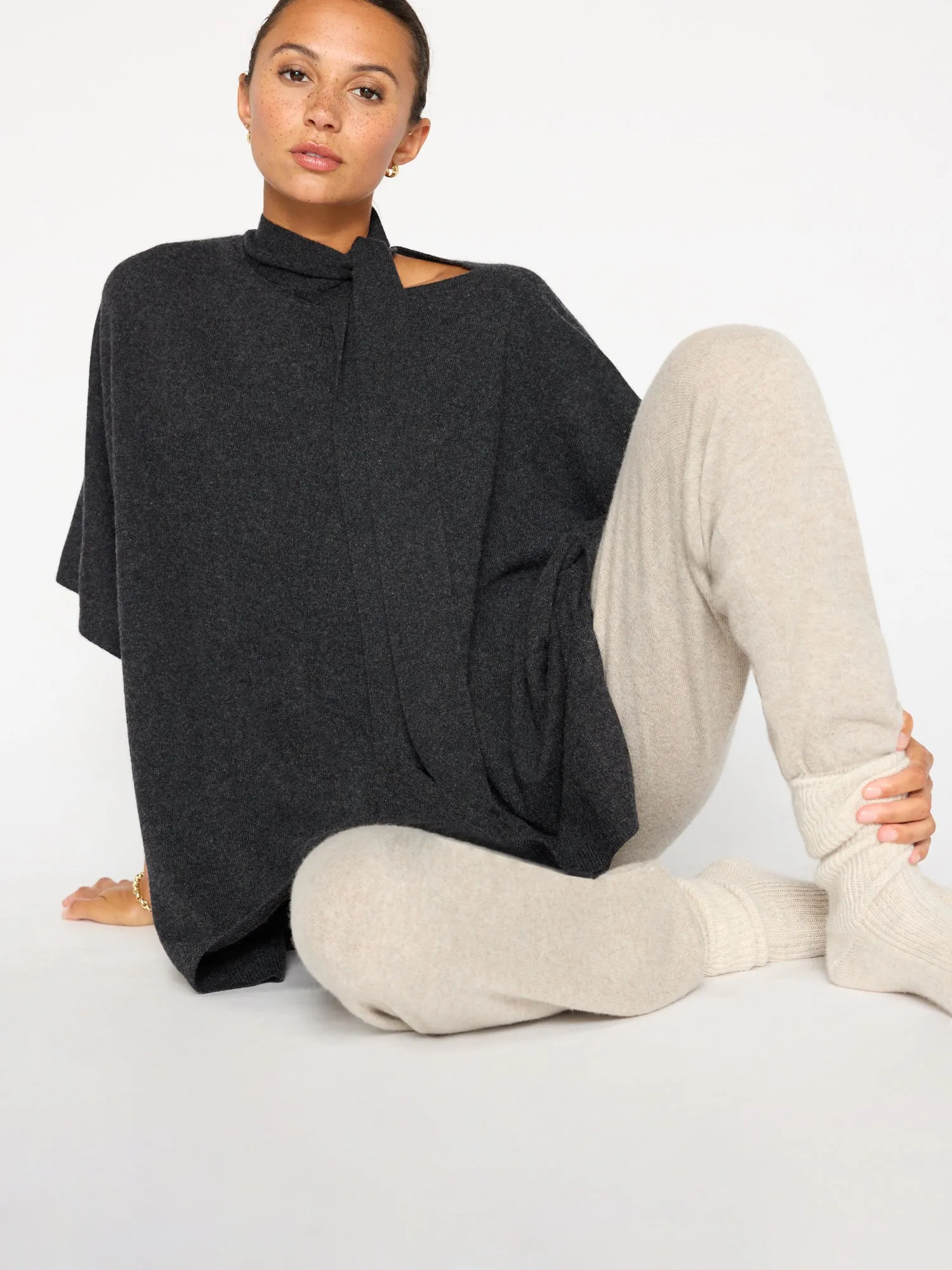 The Dalian Cashmere Poncho