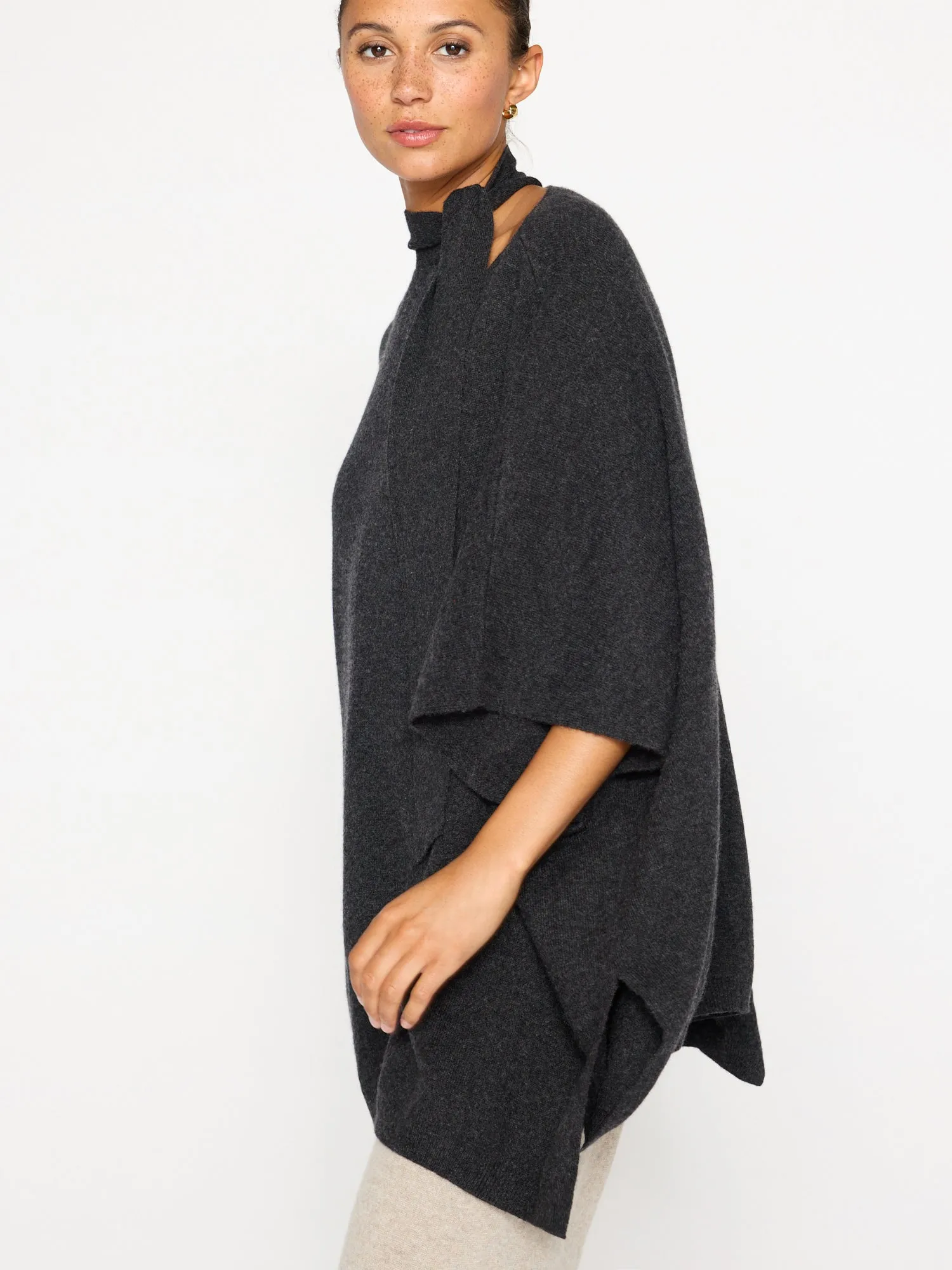 The Dalian Cashmere Poncho