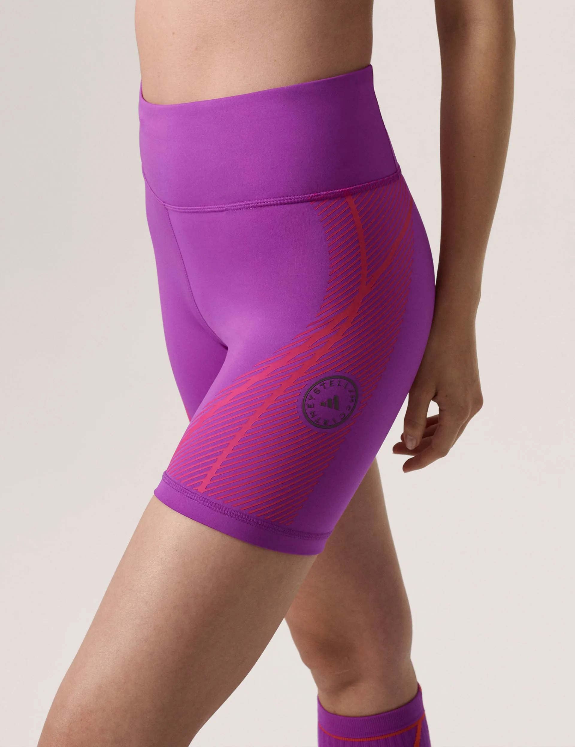 TruePace Running Short Leggings - Shock Purple