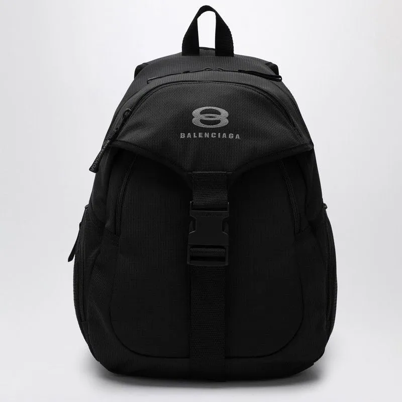 UNITY BLACK NYLON MEDIUM BACKPACK