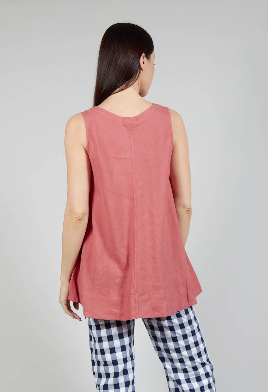 Vest Top in Terracotta