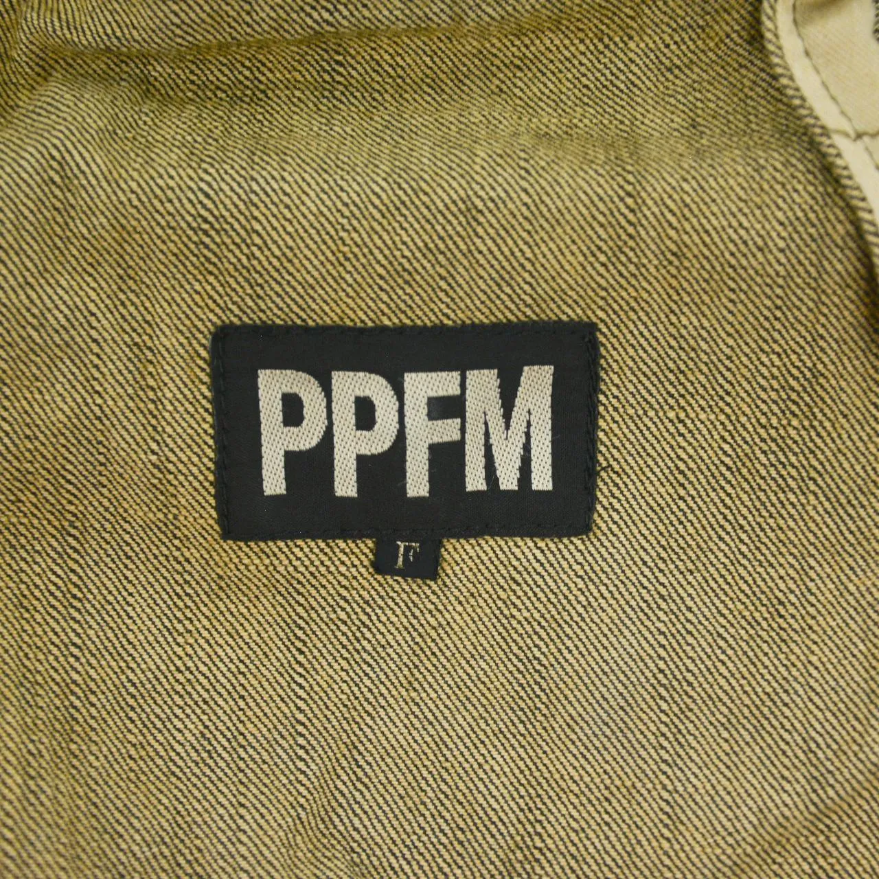 Vintage PPFM Denim Jacket Size S