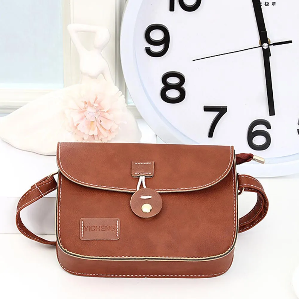 Women Bag Leather Buckle Casual Hbag crossbody Single Shoulder bag Leather women messenger bags bolsos