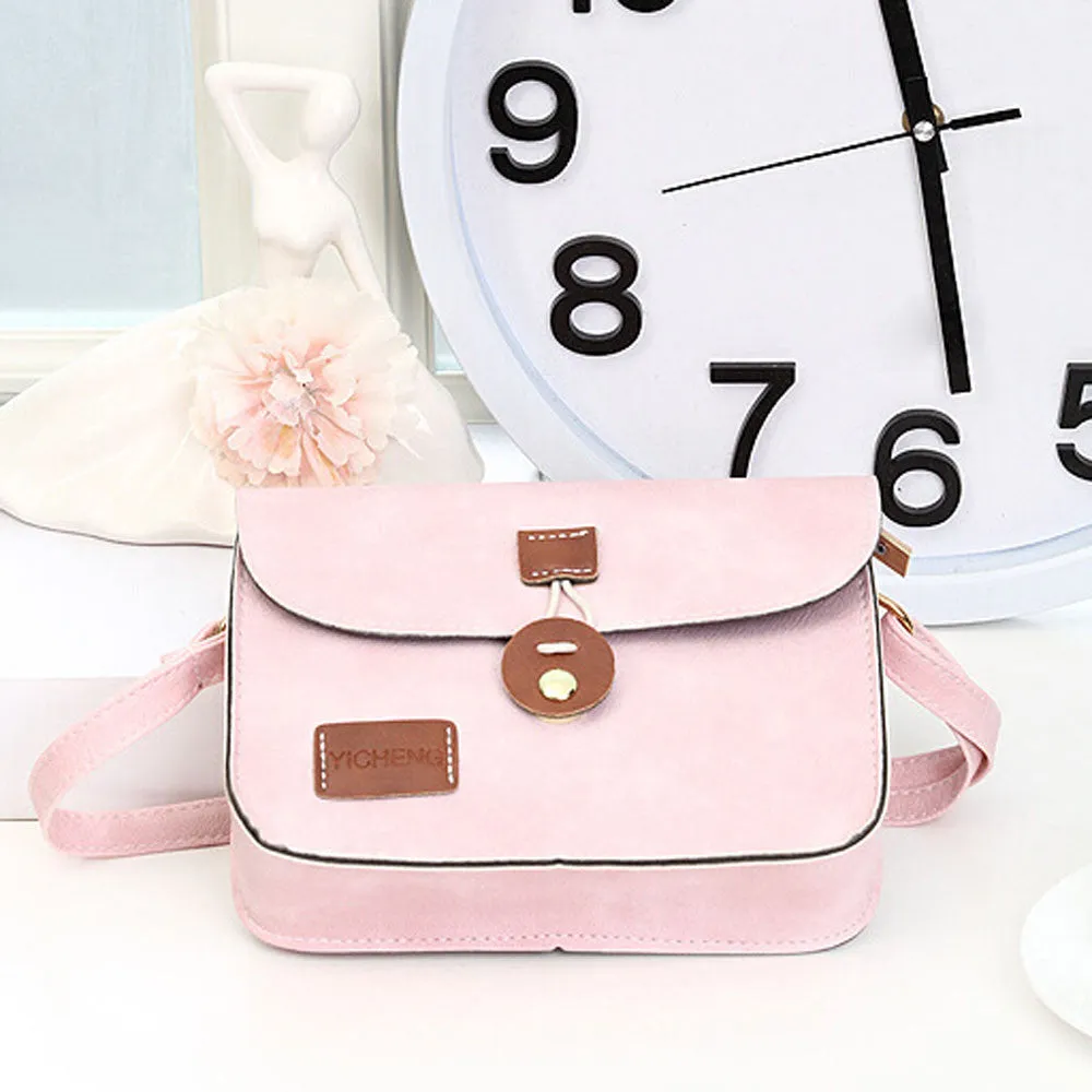 Women Bag Leather Buckle Casual Hbag crossbody Single Shoulder bag Leather women messenger bags bolsos