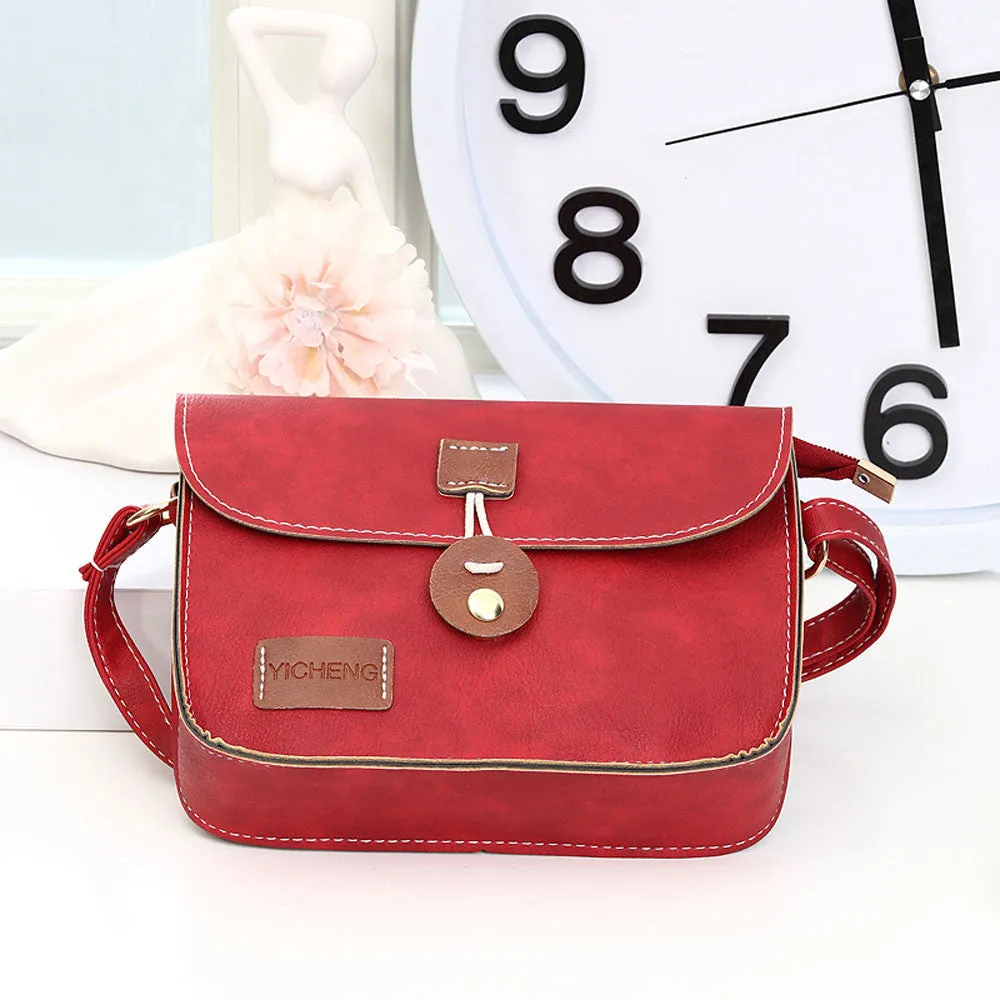 Women Bag Leather Buckle Casual Hbag crossbody Single Shoulder bag Leather women messenger bags bolsos