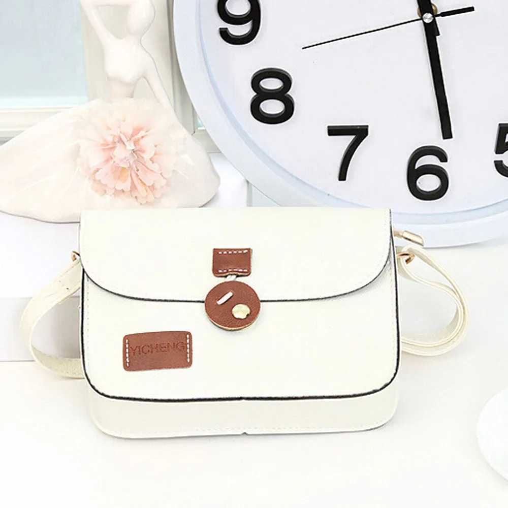 Women Bag Leather Buckle Casual Hbag crossbody Single Shoulder bag Leather women messenger bags bolsos