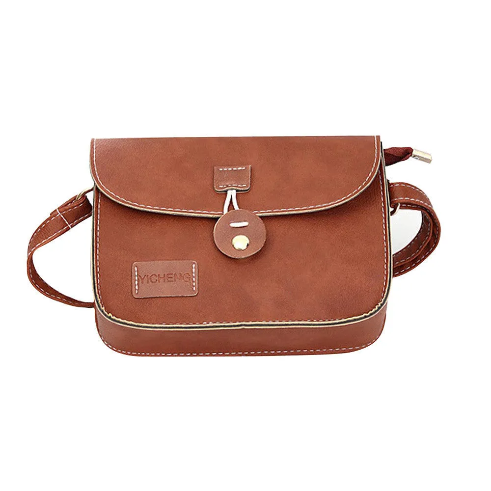 Women Bag Leather Buckle Casual Hbag crossbody Single Shoulder bag Leather women messenger bags bolsos