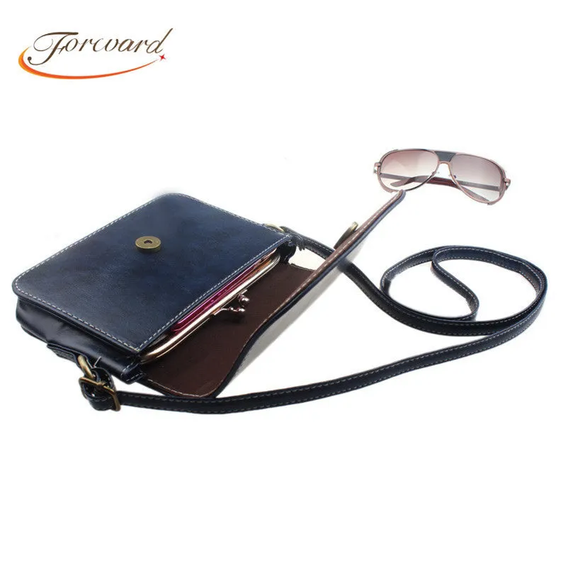 Women Small Hbag Retro Imitation Leather Flip Messenger Bag Korean Hbags Crossbody Bag Bolsas