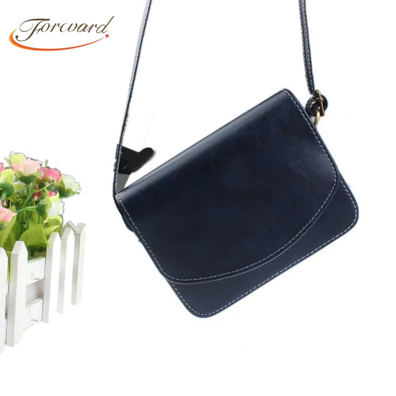 Women Small Hbag Retro Imitation Leather Flip Messenger Bag Korean Hbags Crossbody Bag Bolsas