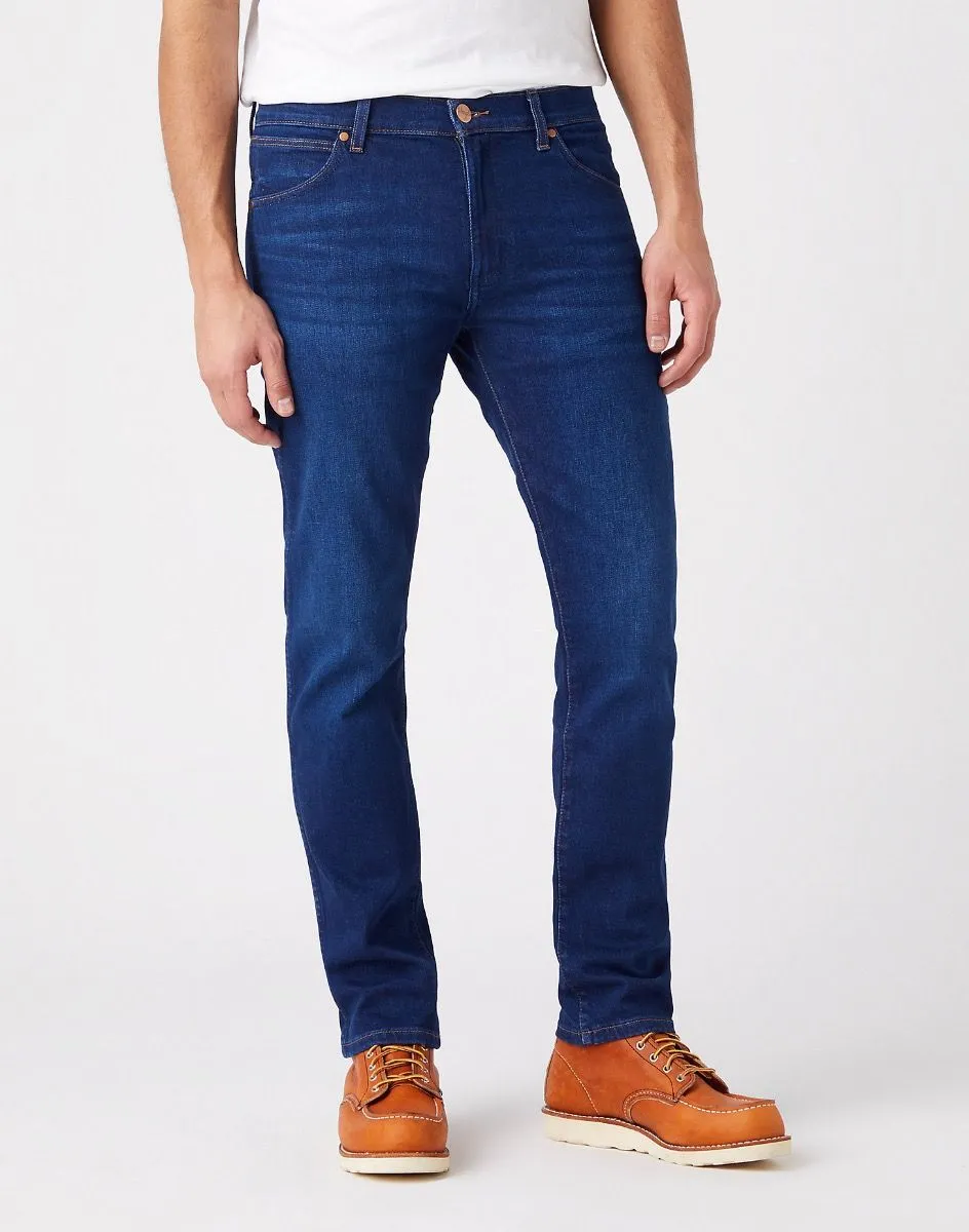 Wrangler Larston Low Slim Denim Jeans The Bullseye