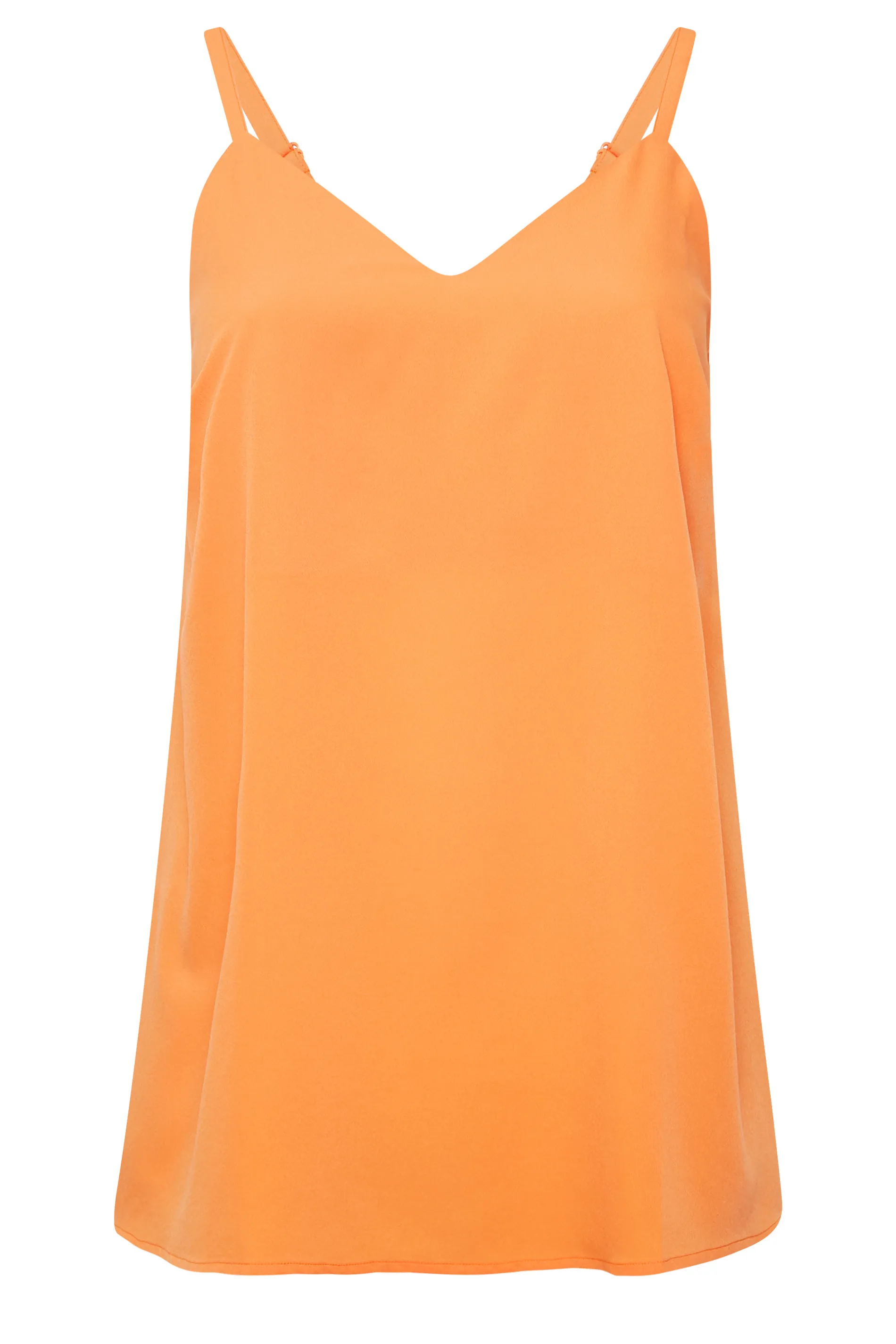 YOURS Curve Orange Cami Vest Top