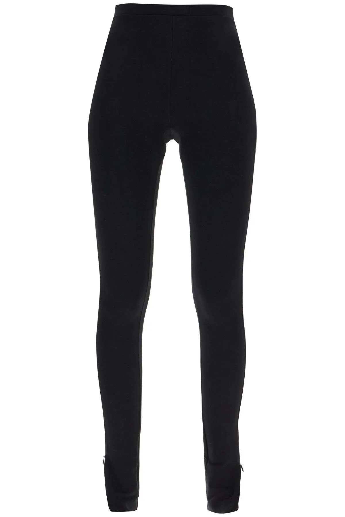 zip cuff leggings 211 238 774 BLACK